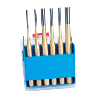 RENNSTEIG PARALLEL PIN PUN SET W/CASE 6P 